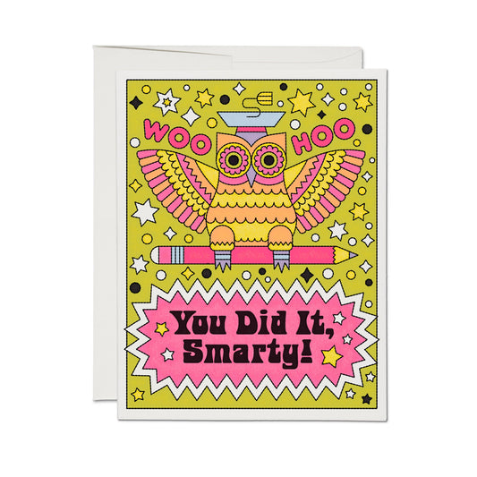 Woo Hoo card - Graduation card