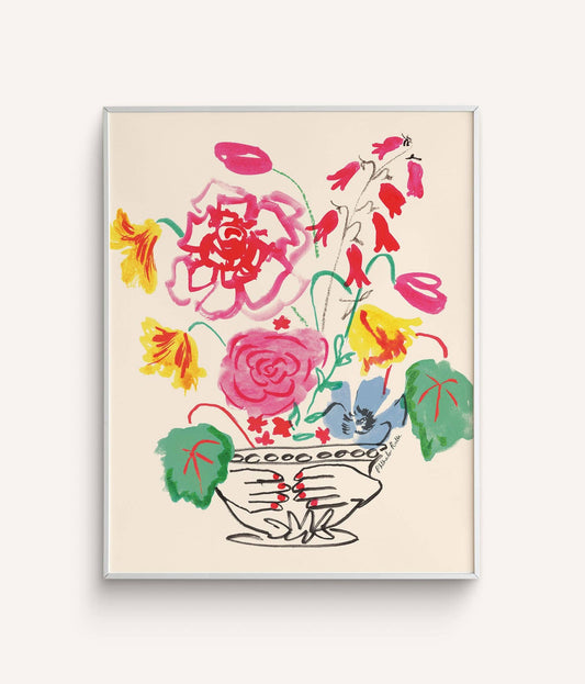 Blooming Hands print