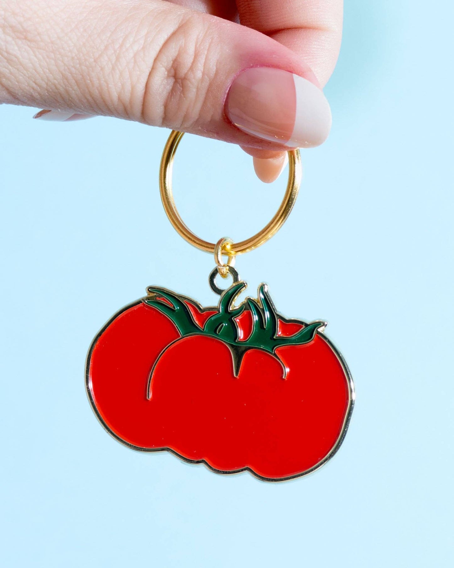 Tomato Keychain