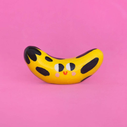 Tiny Hungry Banana Sculpture