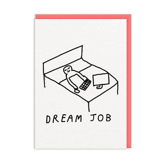 Dream Job Bed Card
