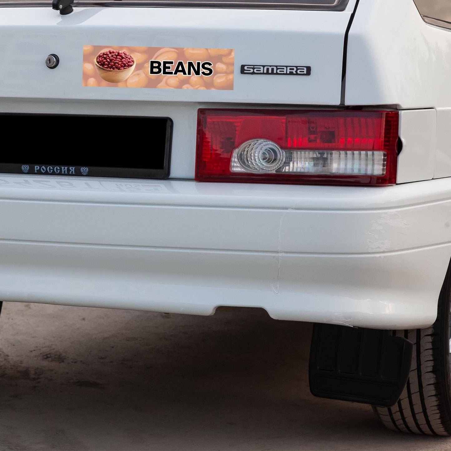 Beans Bumper Sticker