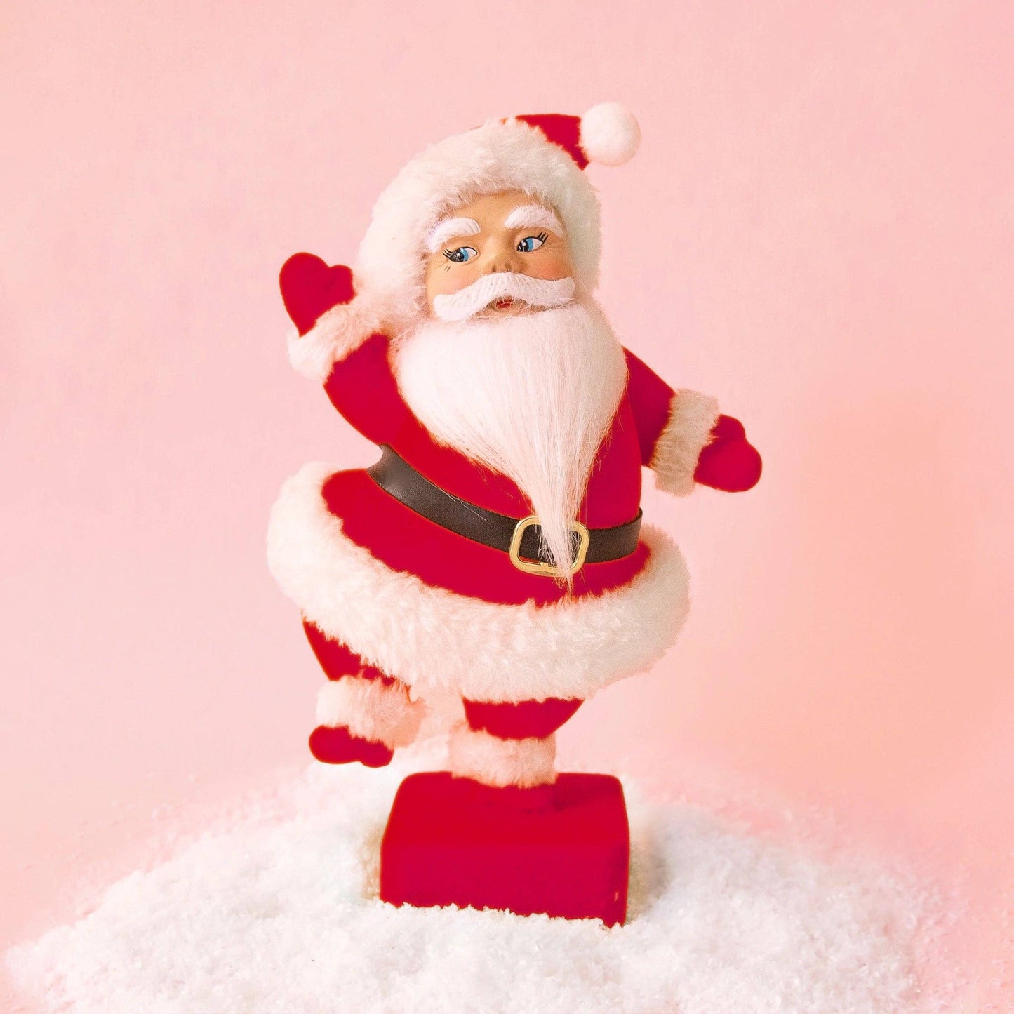 Retro Dancing Santa Figure