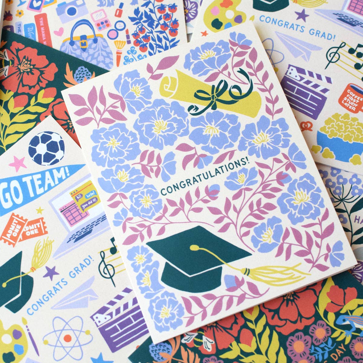 Graduation Roses Congratulations card