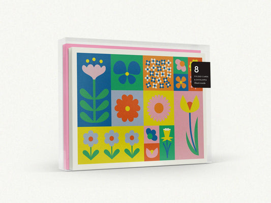 Colorblock Boxed Cards