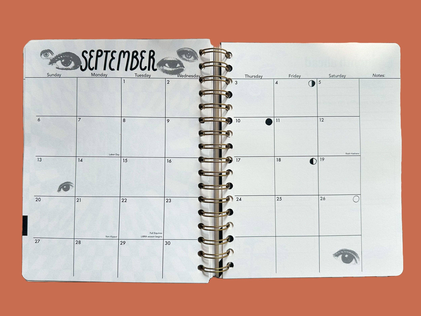 Flower Power Undated Planner