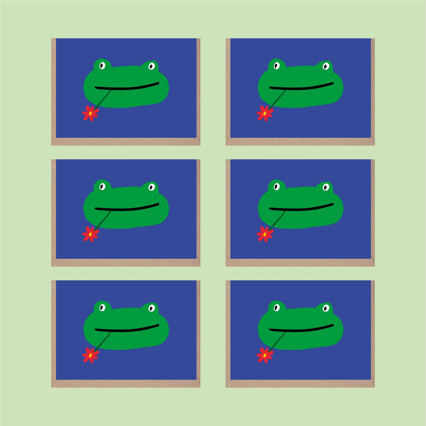 Frog Mini Card Pack