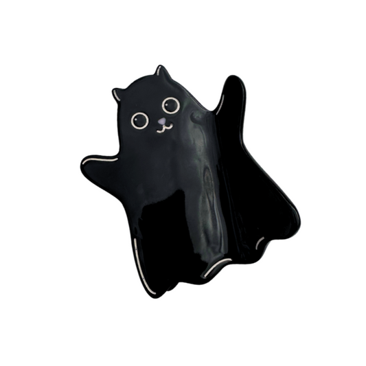 Cat Ghost Hair Clip