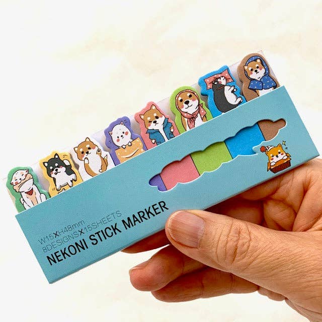Nekoni Dog Sticky Notes