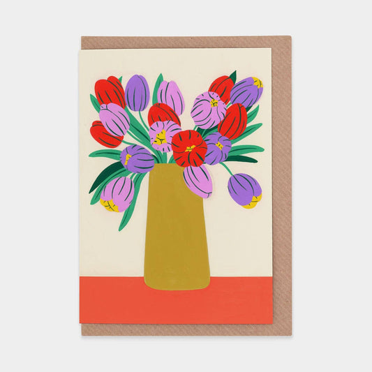 Spring Flowers card