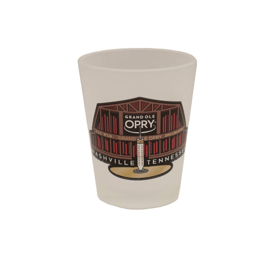 Grand Ole Opry Frosted Shot Glass