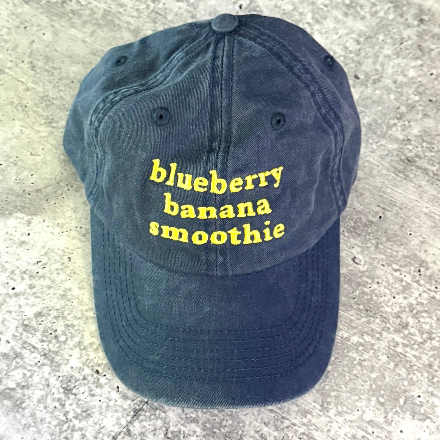 Blueberry Banana Smoothie Hat