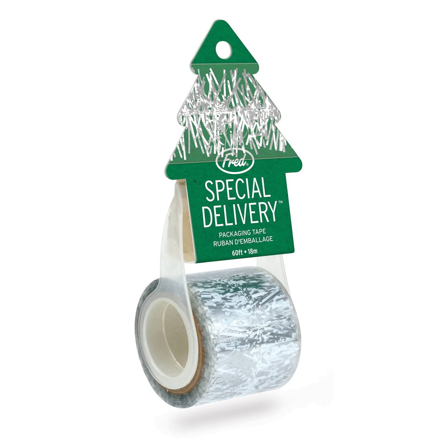 Tinsel Holiday Printed Packing Tape