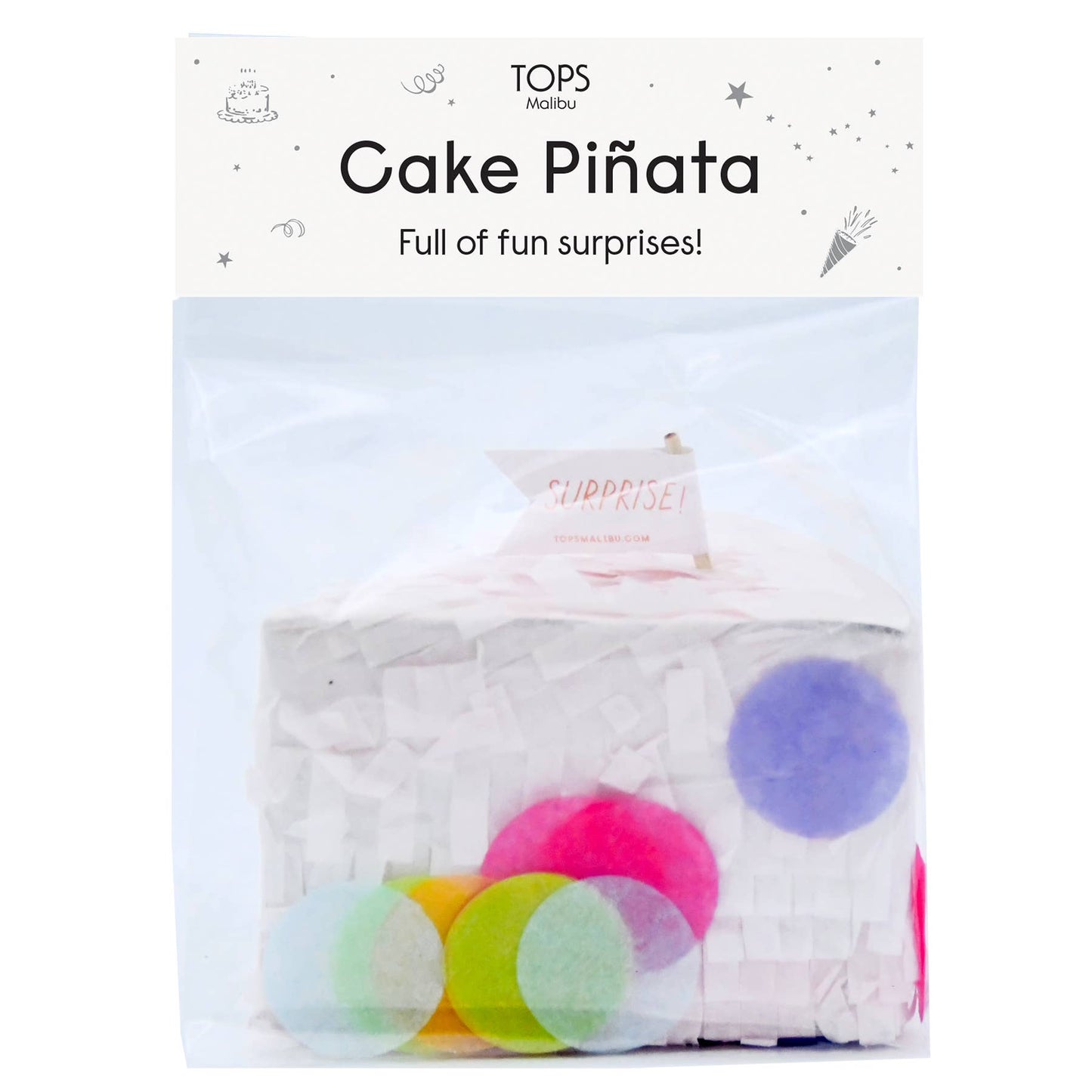 Cake Slice Mini Piñata