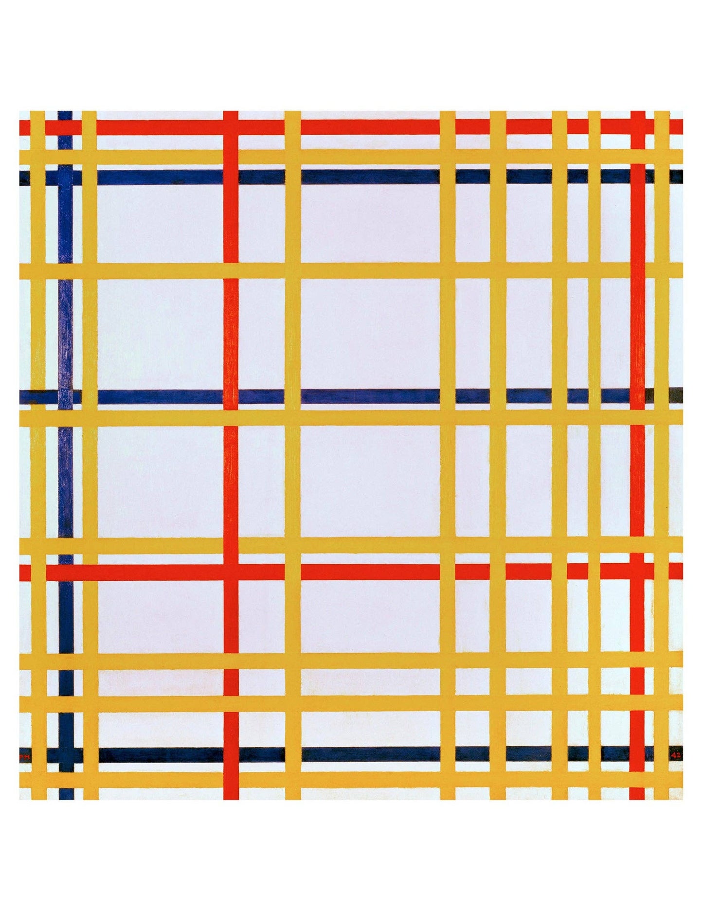 Piet Mondrian Boxed Notecards