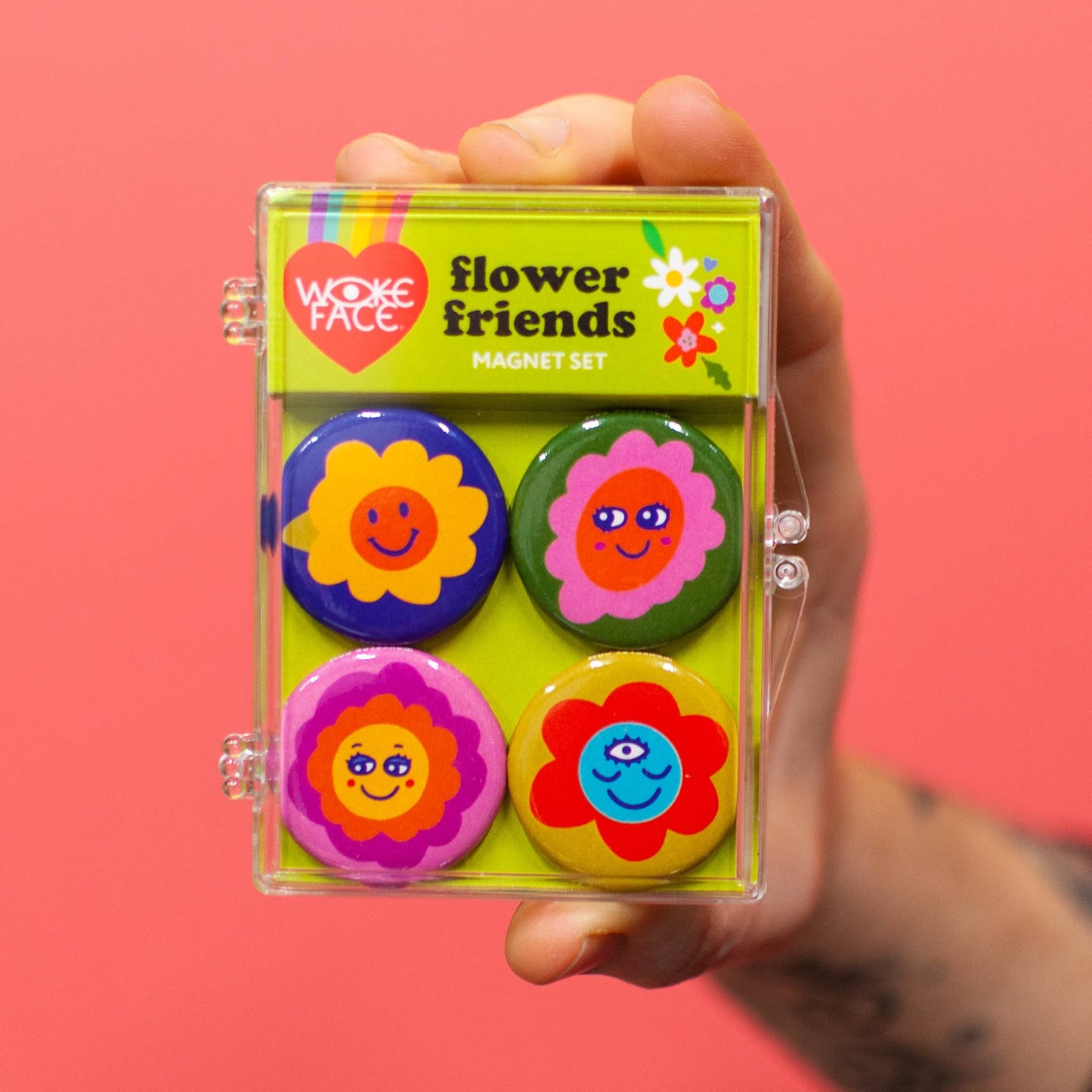 Flower Friends Magnet Set