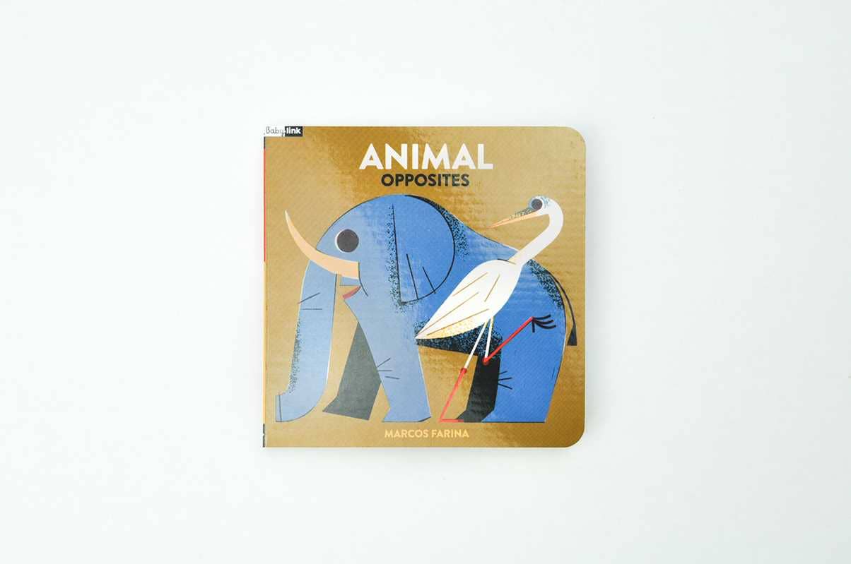 Animal Opposites Board Book