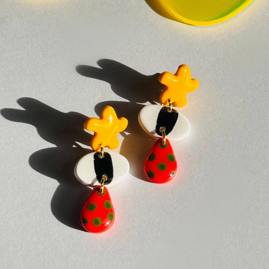 Blinky Fizzletop Earrings