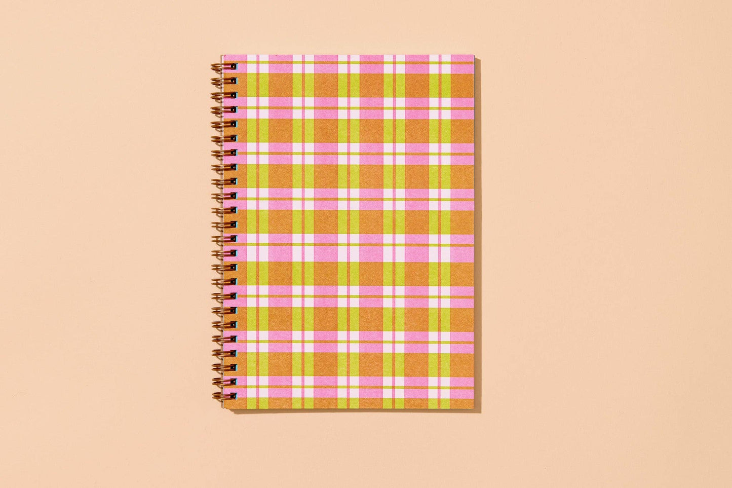 Gingham Picnic Spiral Notebook
