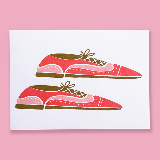 Wingtips mini print