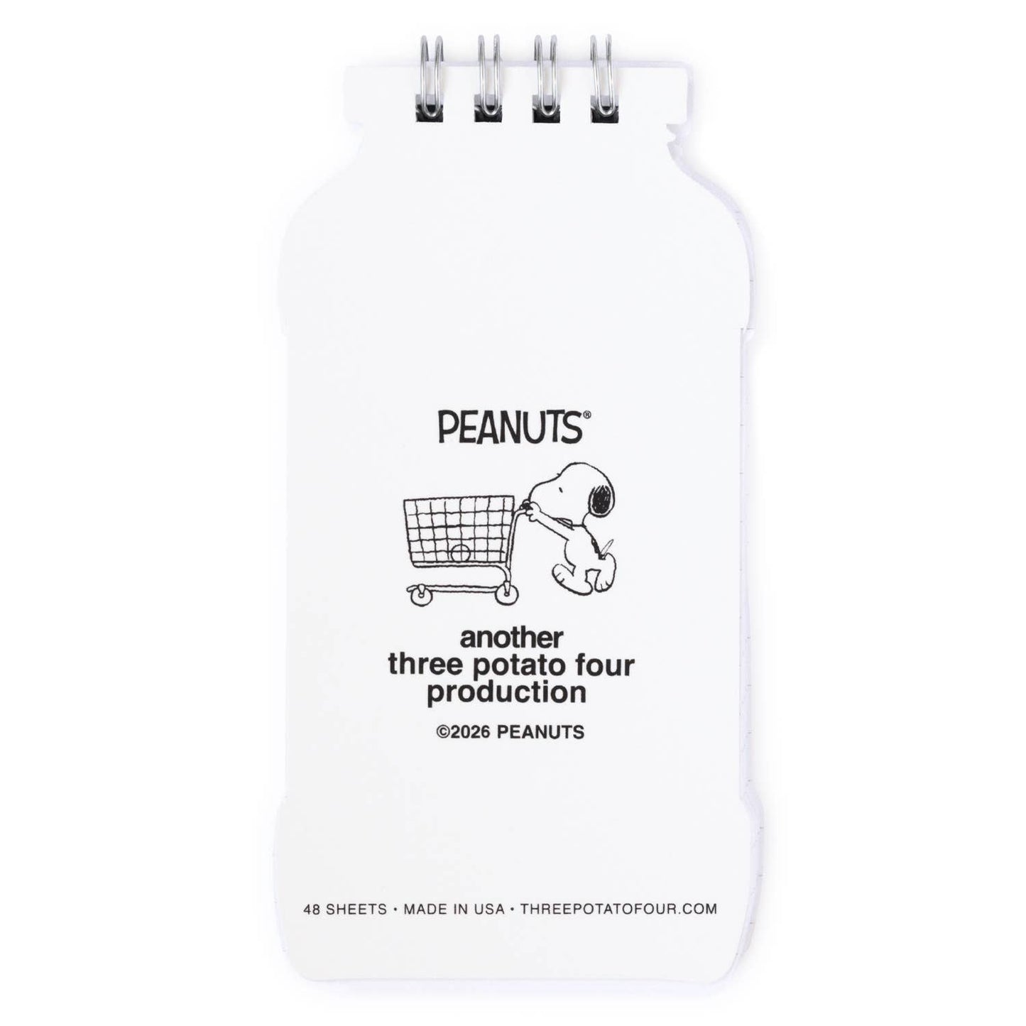 Snoopy Bread Mini Notebook