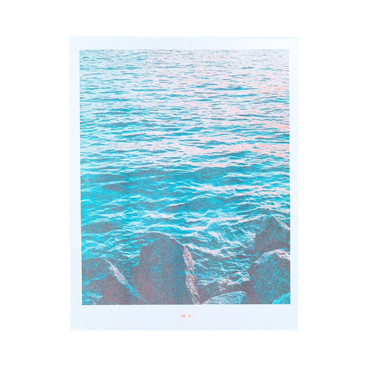 River Sunset print