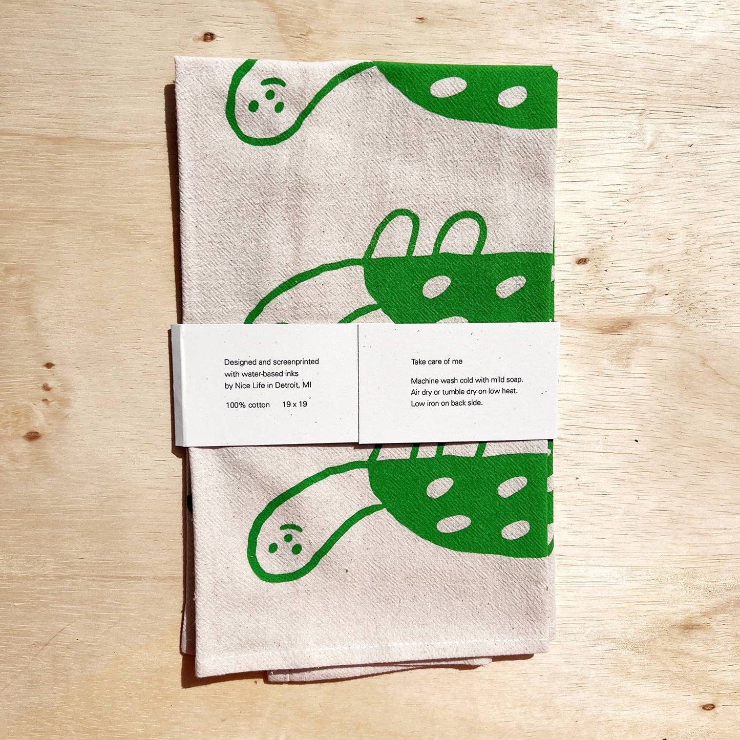 Turtle tea towel