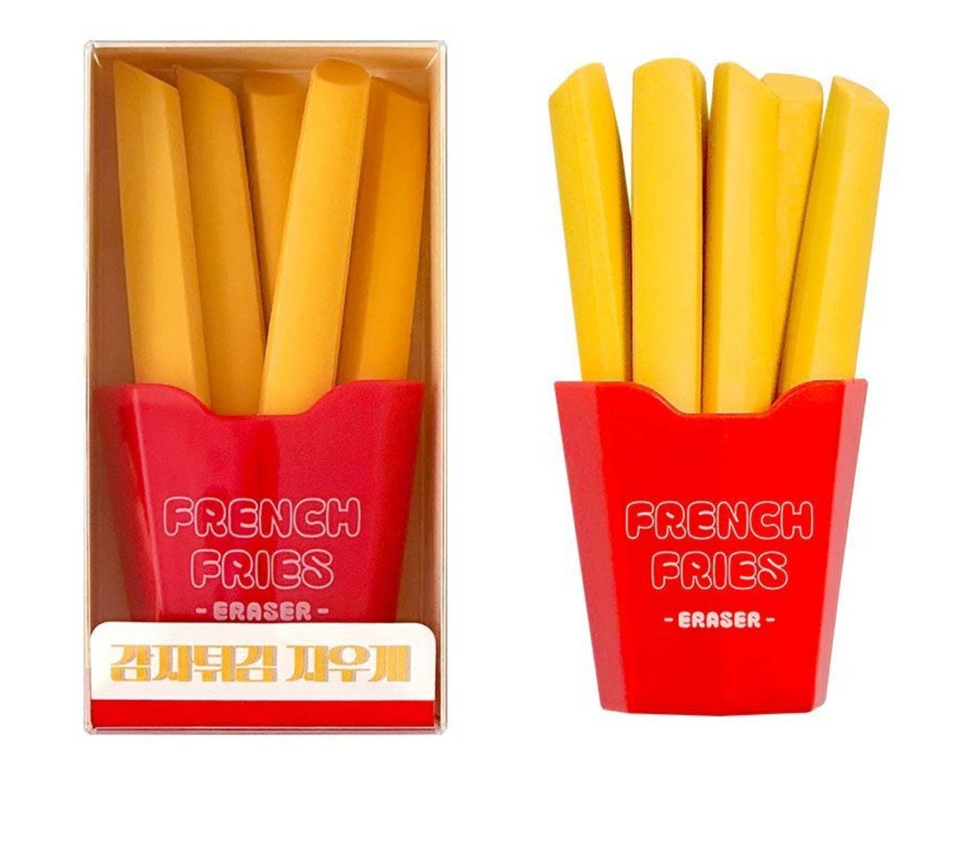 French Fries Erasers