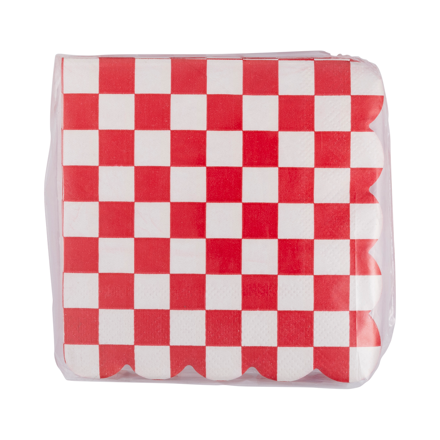 Red Checkerboard Napkins