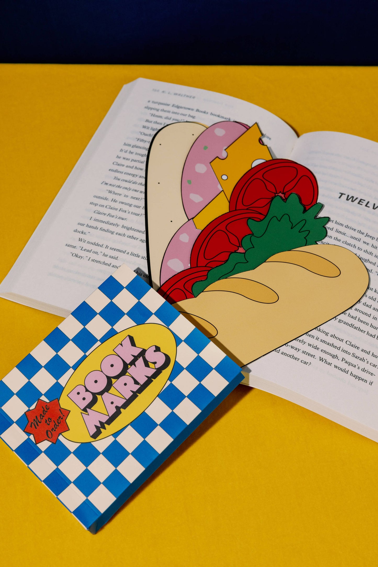 Sandwich Bookmark Set