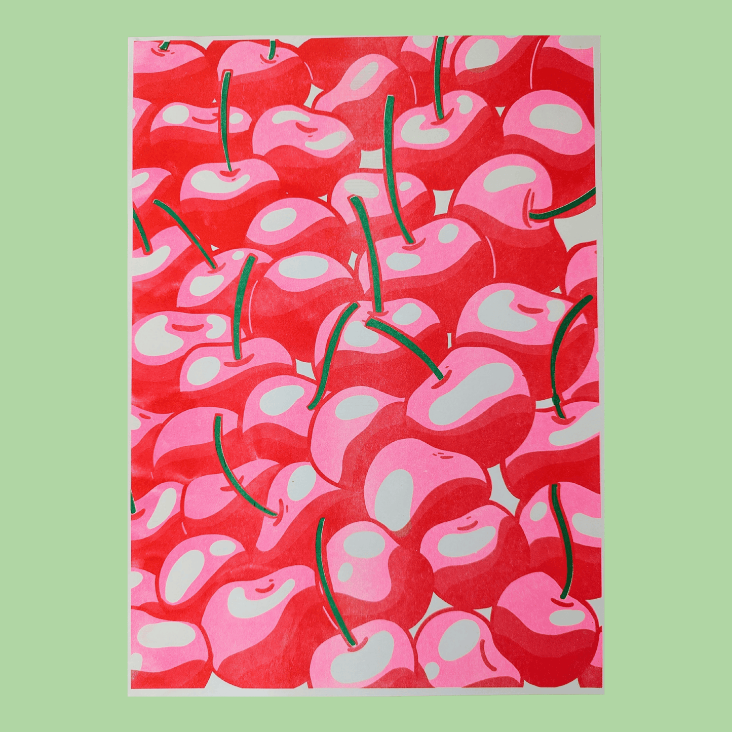 Cherry Cherries print