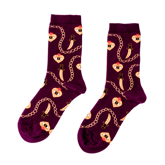Heart & Dagger Small Crew Socks