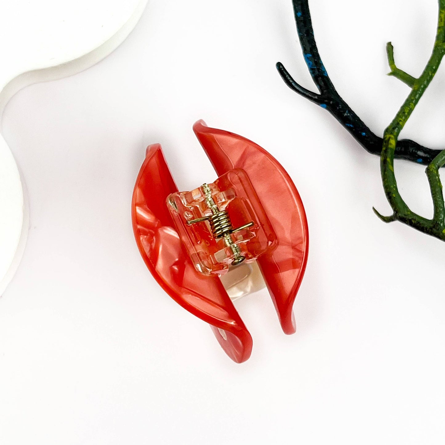 Mushroom Mini Hair Claw