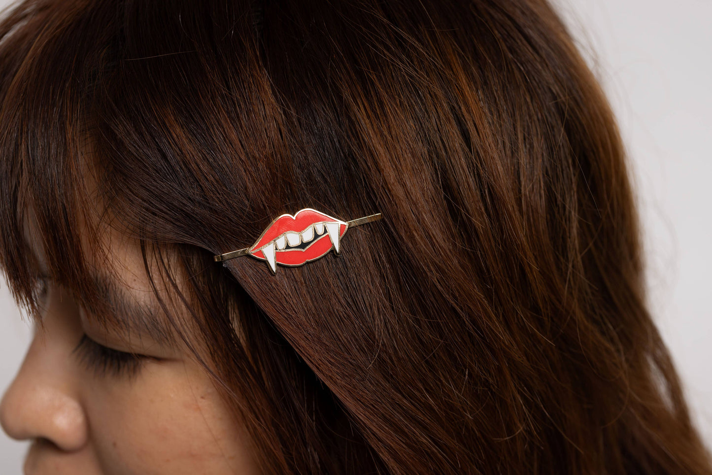 Vampire Lips Hairpin