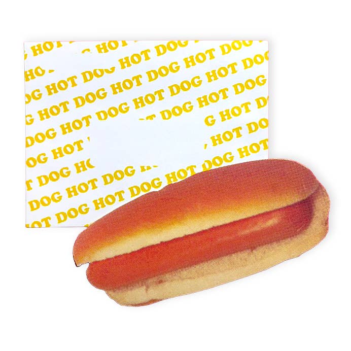 Hot Dog Postcard with Envelope