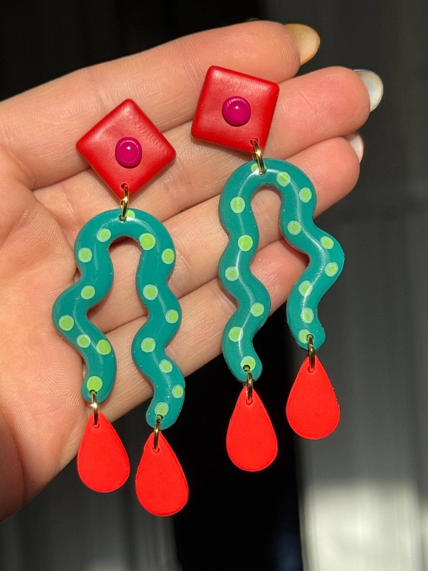 Toe Tapper Earrings