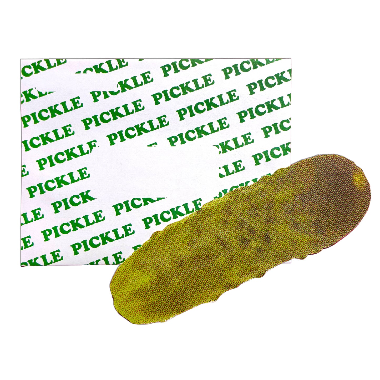 Retro Pickle Postcard With Envelope