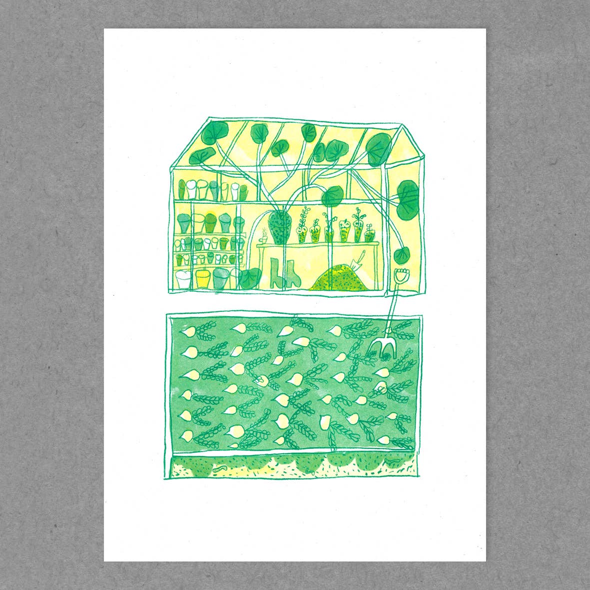 Greenhouse print