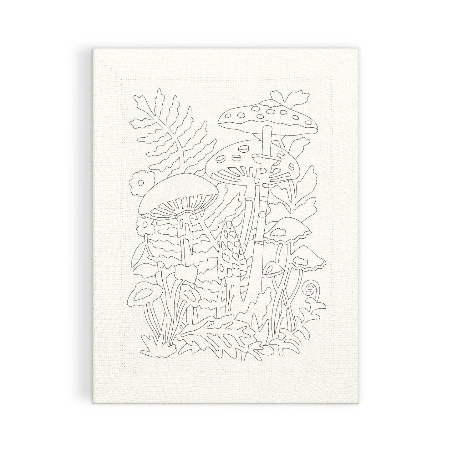 Woodland Mushrooms Punch Needle Kit
