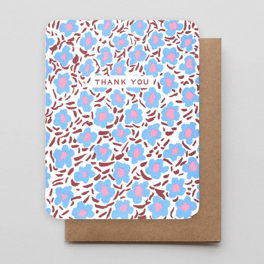 Thank You Morning Glory card