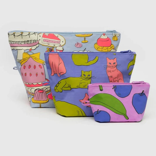 Baggu Go Pouch Set