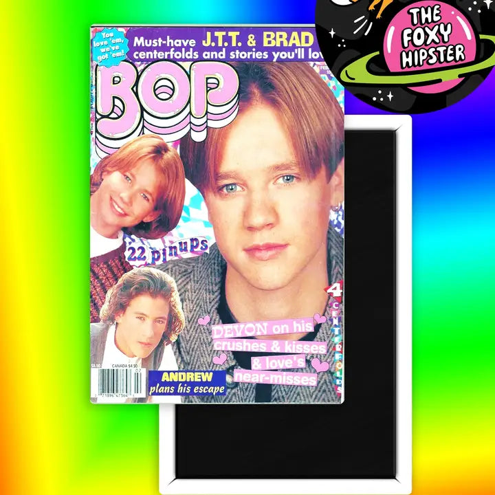 Bop 90's Teen Magazine Devon Sawa Fridge Magnet