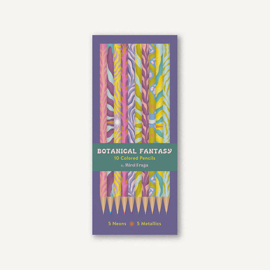 Botanical Fantasy Colored Pencils