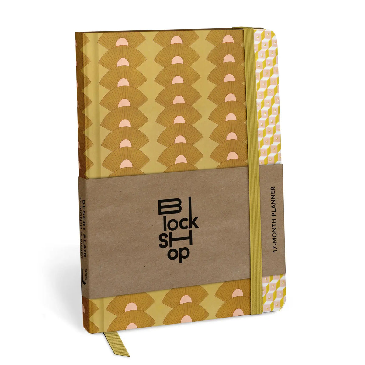Block Shop Studio Desert Plaid 17-Month Planner