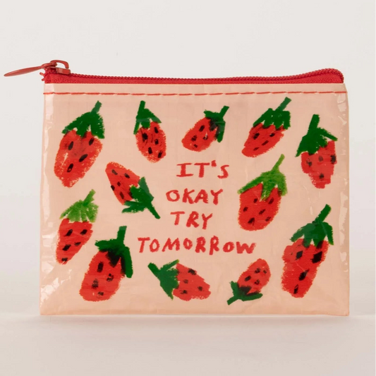 It's OK Strawberry Coin Purse