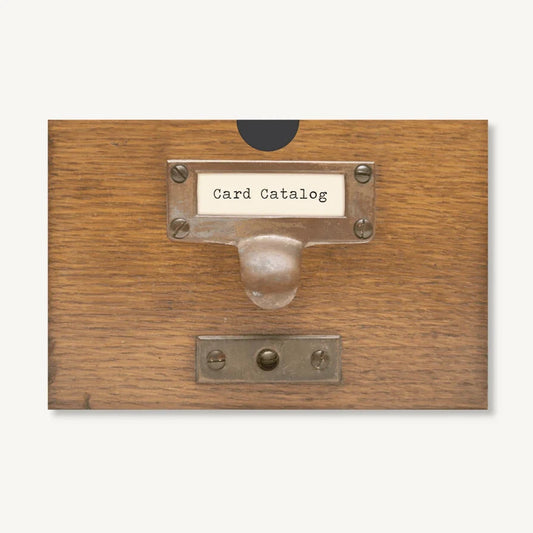 Card Catalog Boxed Cards
