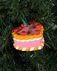 Cherry Cake Ornament