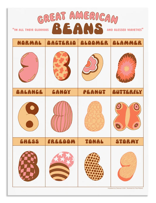 Great American Beans 18x24"