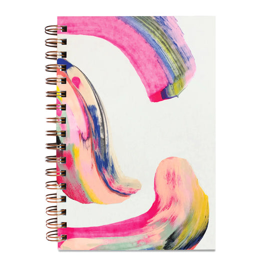 Candy Swirl Blank Notebook