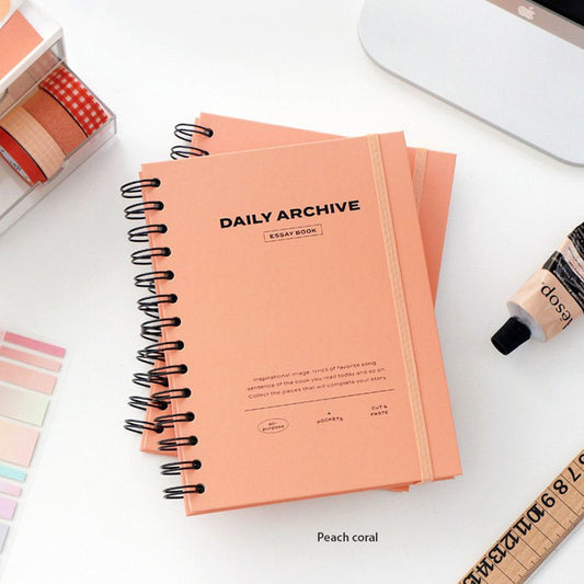 Daily Archive Essay Book Planner